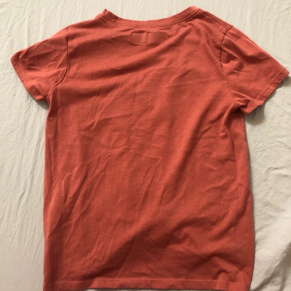 Coral Abercrombie kids shirt with tie - Picture 3 of 3